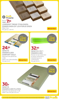 SENCYS 2-IN-1 ONDERVLOER aanbieding bij Praxis – geldig van 09.03.2026 t/m 15.03.2026