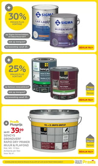 Sencys renovatieverf aanbieding bij Praxis – geldig van 16.03.2026 t/m 22.03.2026