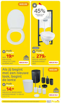 AQUAVIVE TOILETZITTING DUROPLAST aanbieding bij Praxis – geldig van 16.03.2026 t/m 22.03.2026