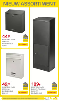CENTRAL PARK MAILPAL BRIEVENBUS 200SS aanbieding bij Praxis – geldig van 16.03.2026 t/m 22.03.2026
