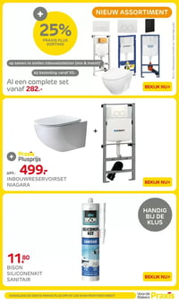 BISON SILICONENKIT SANITAIR aanbieding bij Praxis – geldig van 16.03.2026 t/m 22.03.2026