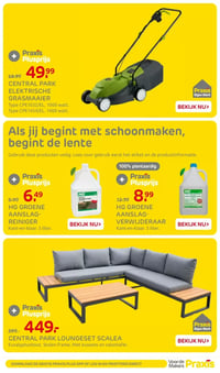 CENTRAL PARK LOUNGESET SCALEA aanbieding bij Praxis – geldig van 16.03.2026 t/m 22.03.2026