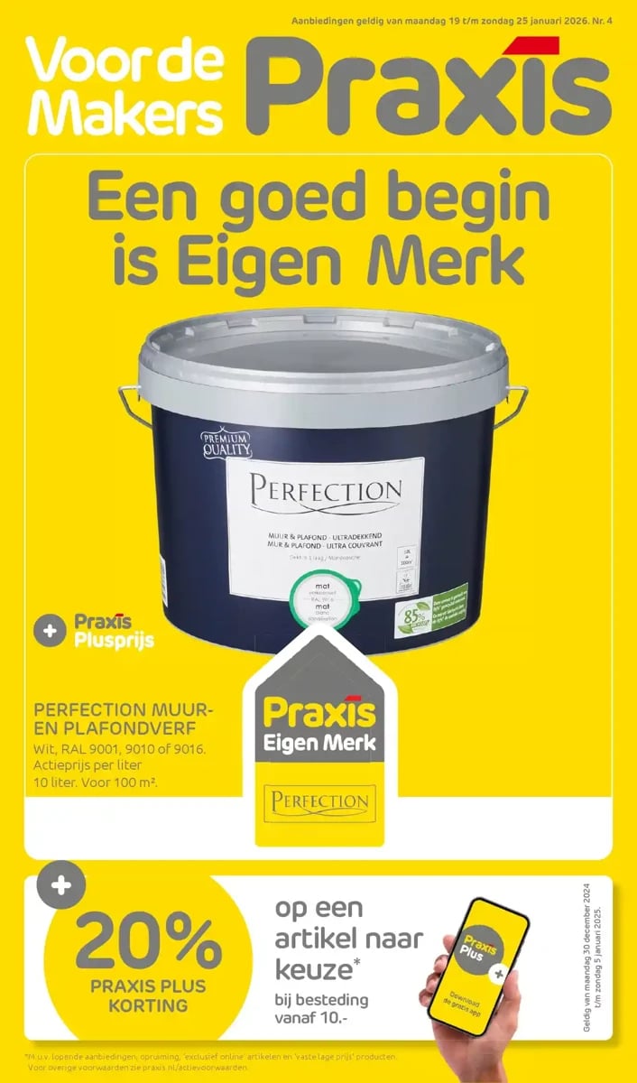 Praxis folder – pagina 1