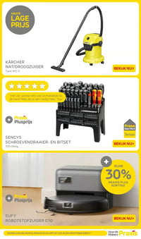 KÄRCHER NAT/DROOGZUIGER Type WD 3. aanbieding bij Praxis – geldig van 19.01.2026 t/m 25.01.2026