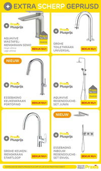 AQUAVIVE REGENDOUCHE-SET JUNIN aanbieding bij Praxis – geldig van 19.01.2026 t/m 25.01.2026