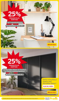 F-wandsystemen aanbieding bij Praxis – geldig van 23.02.2026 t/m 01.03.2026