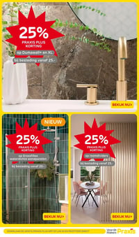 roomdividers aanbieding bij Praxis – geldig van 23.02.2026 t/m 01.03.2026