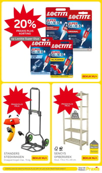 SENCYS OPBERGREK aanbieding bij Praxis – geldig van 23.02.2026 t/m 01.03.2026