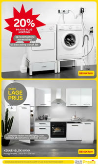 Wasmachine accessoires aanbieding bij Praxis – geldig van 23.02.2026 t/m 01.03.2026