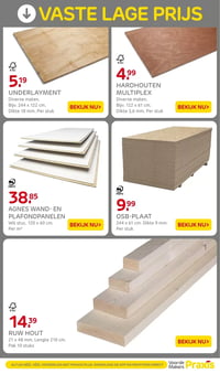 OSB-PLAAT aanbieding bij Praxis – geldig van 23.03.2026 t/m 29.03.2026