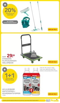 Leifheit schoonmaakartikelen aanbieding bij Praxis – geldig van 23.03.2026 t/m 29.03.2026