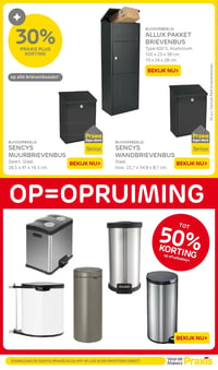 AFVALBAKKEN aanbieding bij Praxis – geldig van 26.01.2026 t/m 01.02.2026