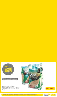 PURE PELLETS PELLETKORRELS DIN+ aanbieding bij Praxis – geldig van 26.01.2026 t/m 01.02.2026