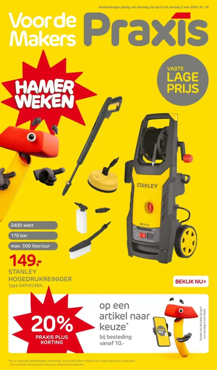 Praxis folder – pagina 1