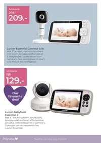 Luvion babyfoon Essential 2 aanbieding bij Prenatal – geldig van 02.03.2026 t/m 08.03.2026