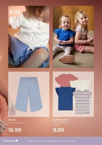 Ruffle shirts aanbieding bij Prenatal – geldig van 02.03.2026 t/m 08.03.2026