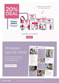 op alles van HeltiQ aanbieding bij Prenatal – geldig van 02.03.2026 t/m 08.03.2026