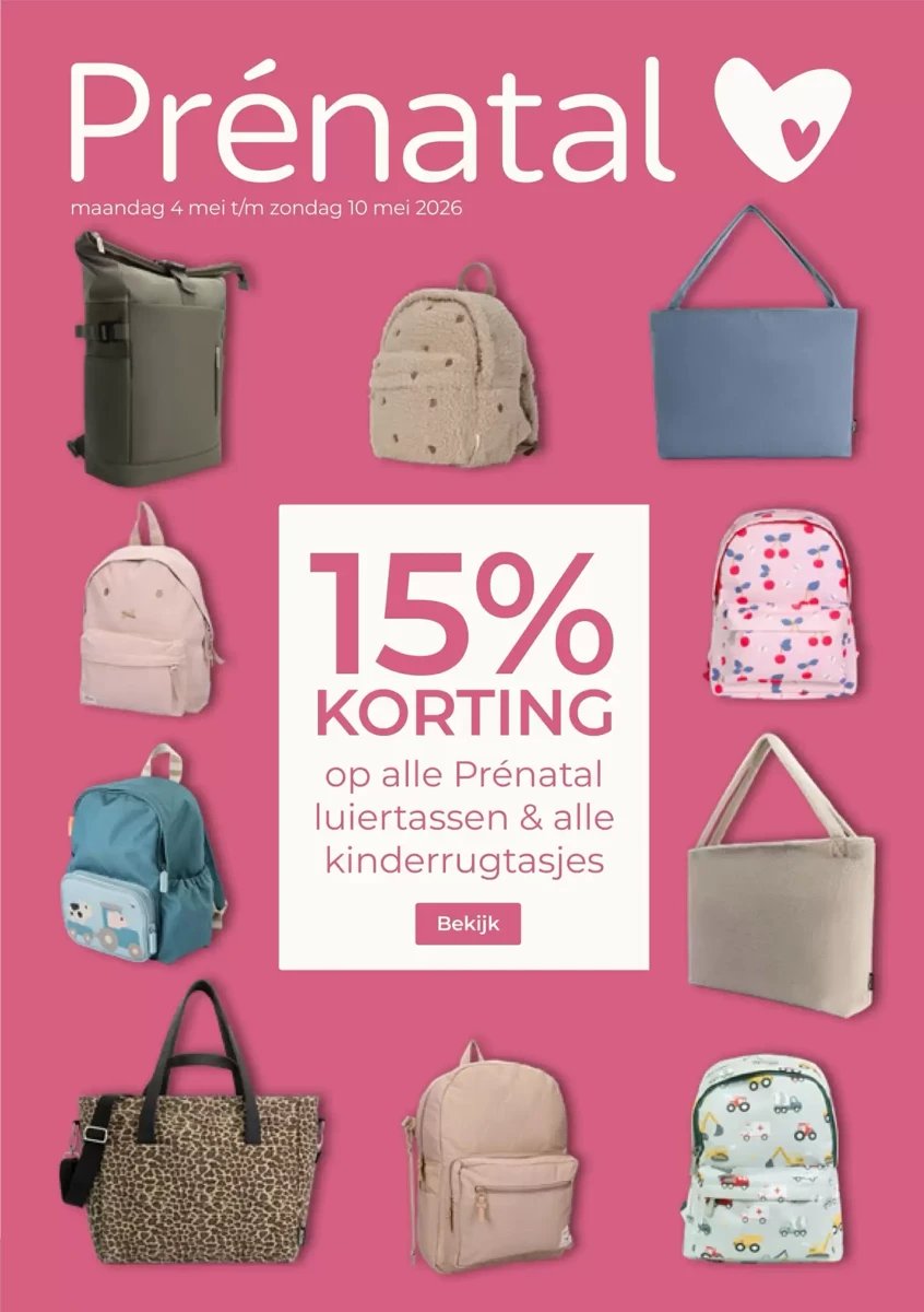 Prenatal folder – pagina 1