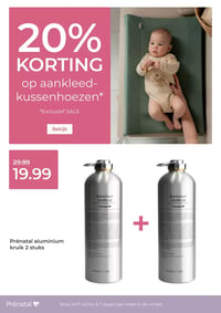 Prénatal aluminium kruik 2 stuks aanbieding bij Prenatal – geldig van 09.02.2026 t/m 15.02.2026