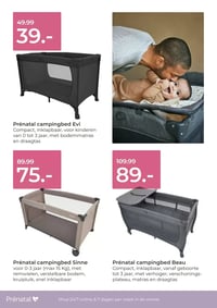 Prénatal campingbed Beau aanbieding bij Prenatal – geldig van 16.02.2026 t/m 22.02.2026