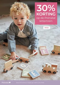 Prénatal lettertrein aanbieding bij Prenatal – geldig van 16.02.2026 t/m 22.02.2026