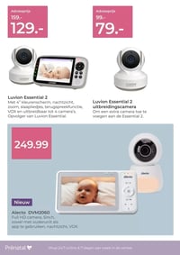 Luvion Essential 2 uitbreidingscamera aanbieding bij Prenatal – geldig van 16.02.2026 t/m 22.02.2026