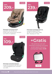 Prénatal autostoel Sam aanbieding bij Prenatal – geldig van 16.02.2026 t/m 22.02.2026