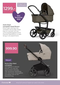 Nuna Mixx Next compleet aanbieding bij Prenatal – geldig van 16.03.2026 t/m 19.03.2026