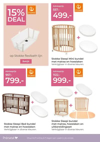 op Stokke flexibath lijn aanbieding bij Prenatal – geldig van 16.03.2026 t/m 19.03.2026