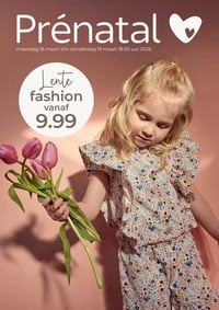 Lente fashion aanbieding bij Prenatal – geldig van 16.03.2026 t/m 19.03.2026