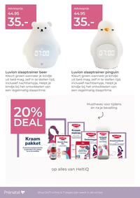 Luvion slaaptrainer beer aanbieding bij Prenatal – geldig van 23.02.2026 t/m 01.03.2026