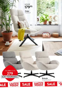 Bolands Draaifauteuil aanbieding bij Profijt-meubel – geldig van 02.02.2026 t/m 08.02.2026
