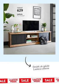 Ladonia TV-meubel aanbieding bij Profijt-meubel – geldig van 02.02.2026 t/m 08.02.2026