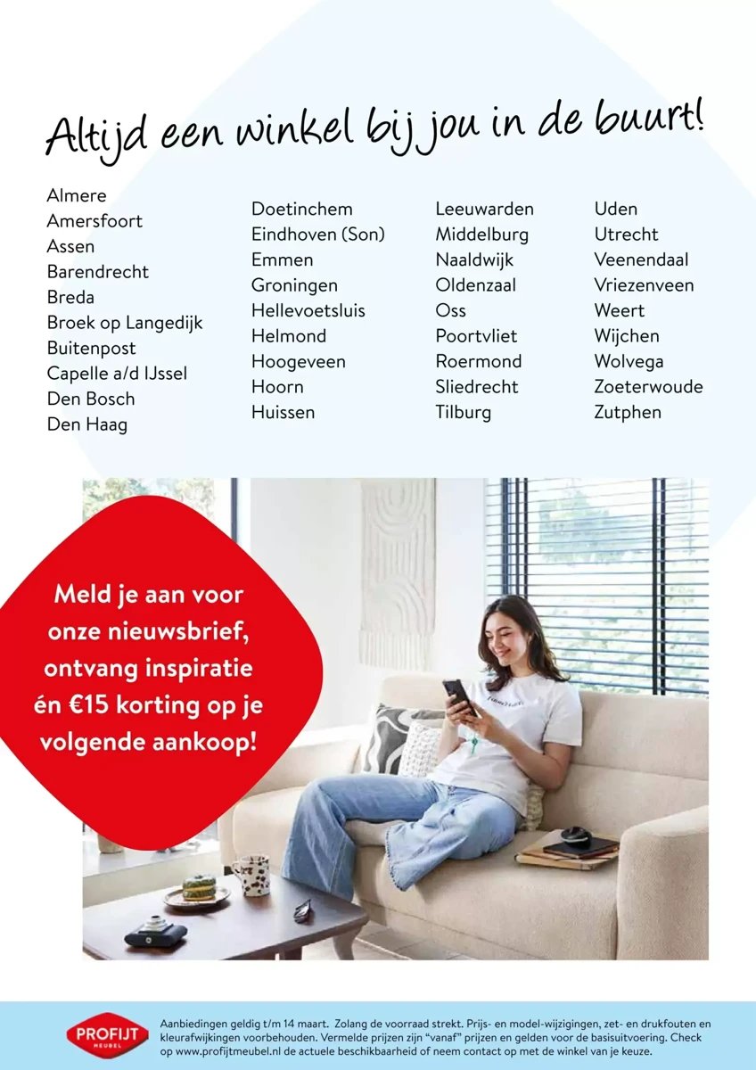Profijt Meubel folder – pagina 9