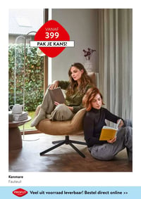 Kenmare Fauteuil aanbieding bij Profijt-meubel – geldig van 08.03.2026 t/m 14.03.2026