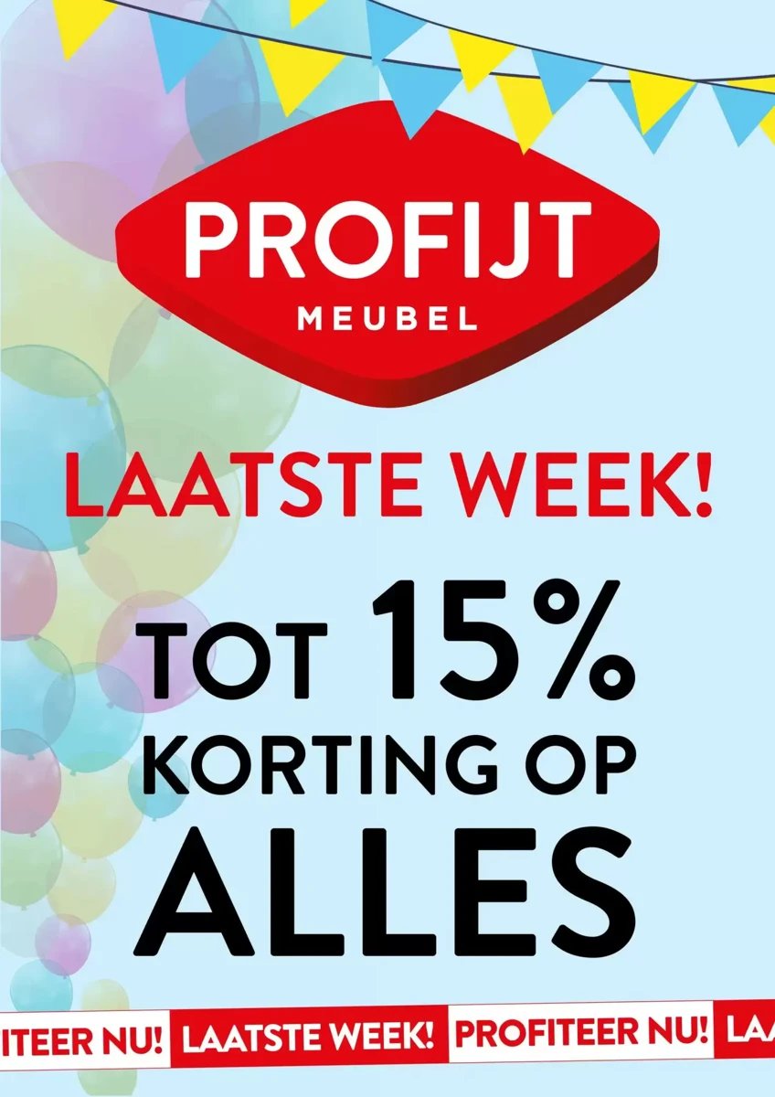 Profijt Meubel folder – pagina 1