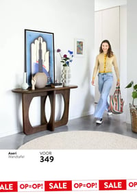 Aseri Wandtafel aanbieding bij Profijt-meubel – geldig van 15.02.2026 t/m 21.02.2026