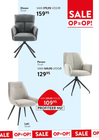 Parson Stoel aanbieding bij Profijt-meubel – geldig van 15.02.2026 t/m 21.02.2026