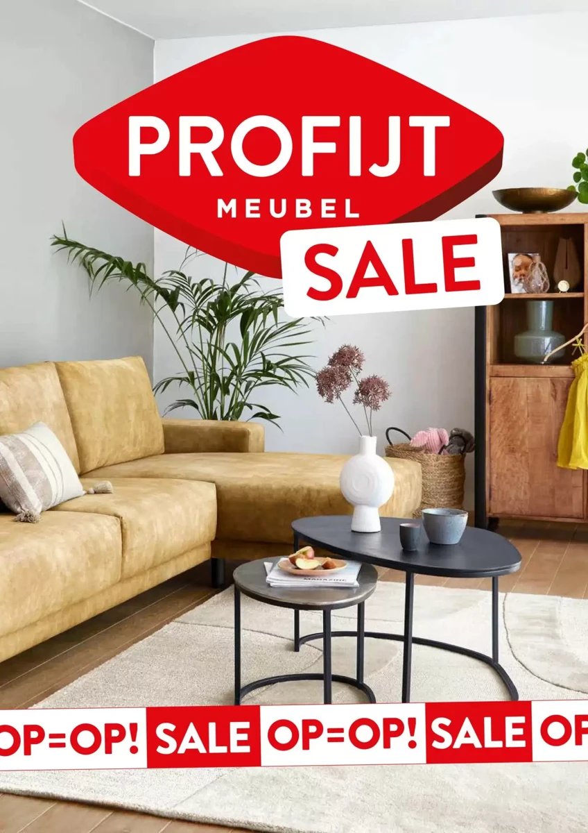 Profijt Meubel folder – pagina 1