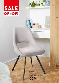 Belovo Stoel aanbieding bij Profijt-meubel – geldig van 22.02.2026 t/m 28.02.2026