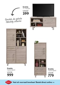 Gradoly Tv-meubel aanbieding bij Profijt-meubel – geldig van 26.04.2026 t/m 02.05.2026