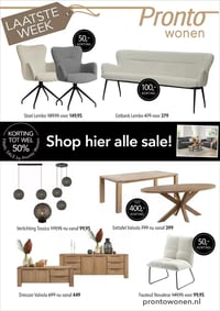 Dressoir Valvola aanbieding bij Pronto-wonen – geldig van 23.02.2026 t/m 01.03.2026