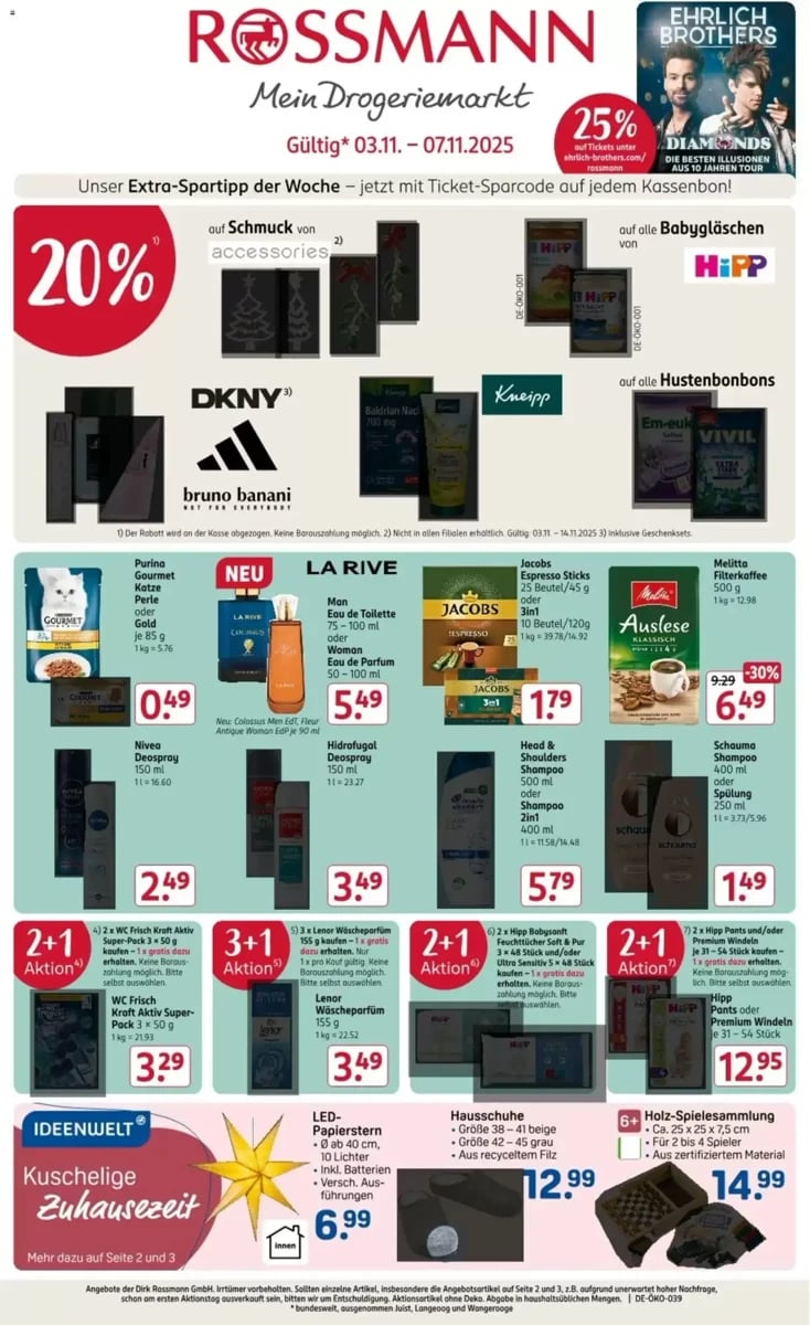 Rossmann folder – pagina 1