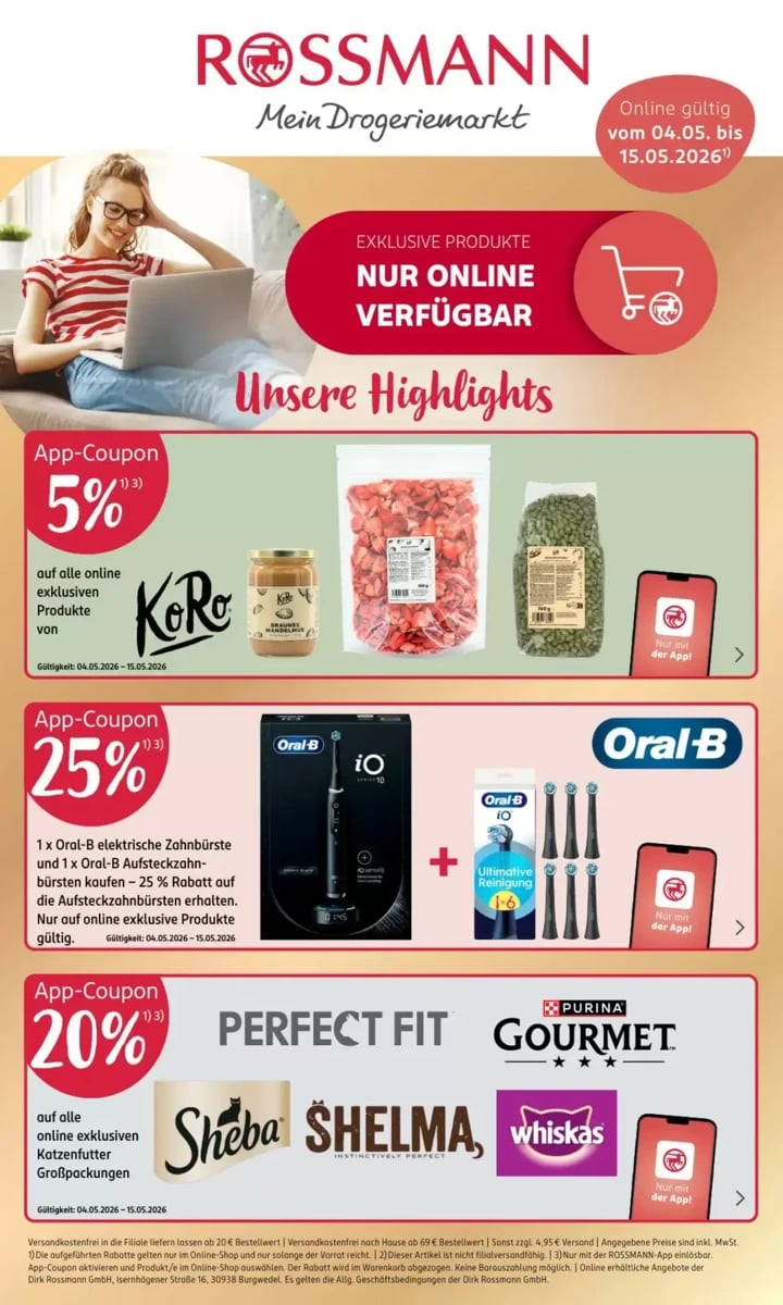 Rossmann folder – pagina 1