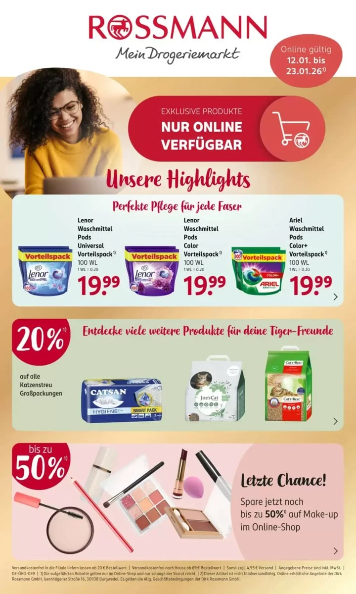 Rossmann folder – pagina 1