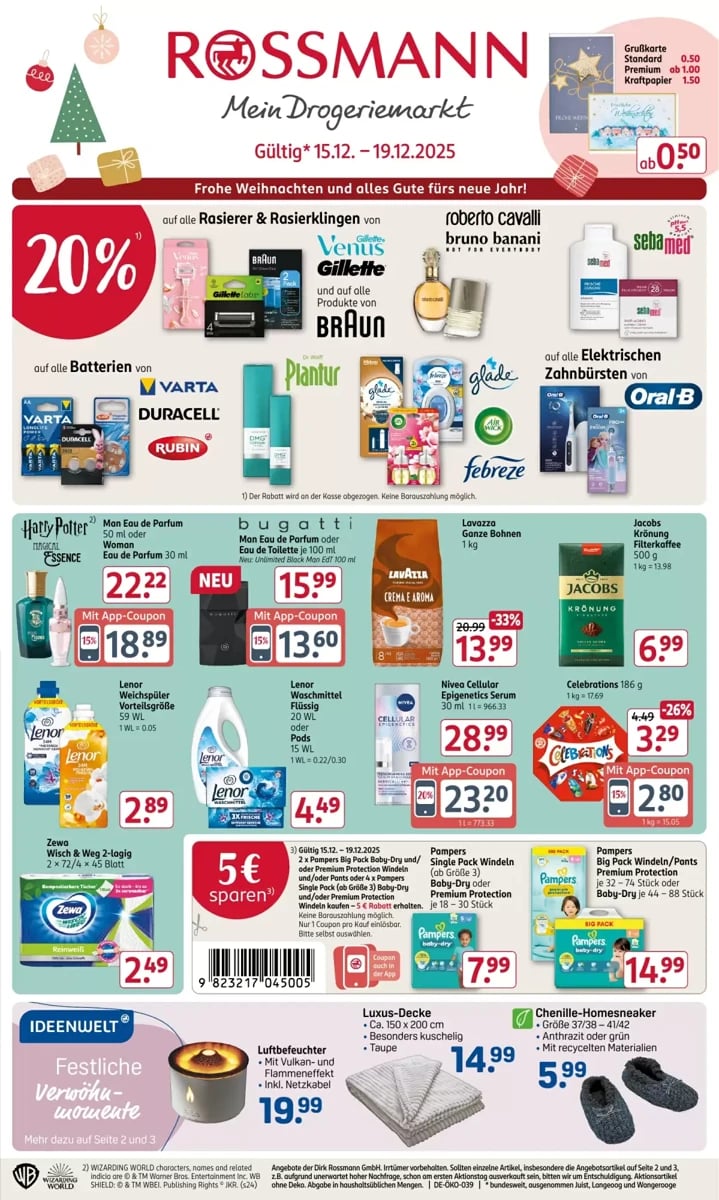 Rossmann folder – pagina 1