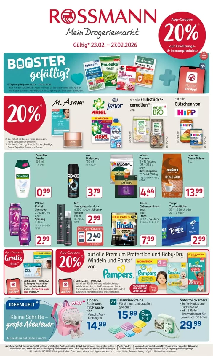 Rossmann folder – pagina 1