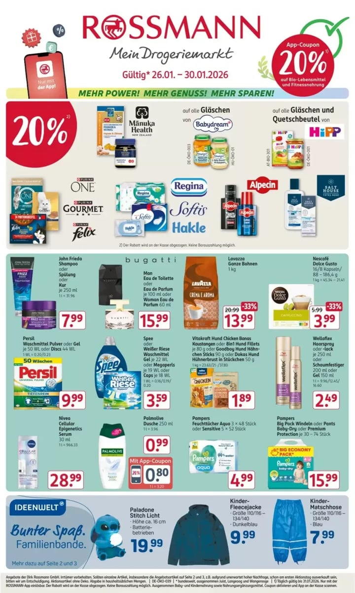 Rossmann folder – pagina 1