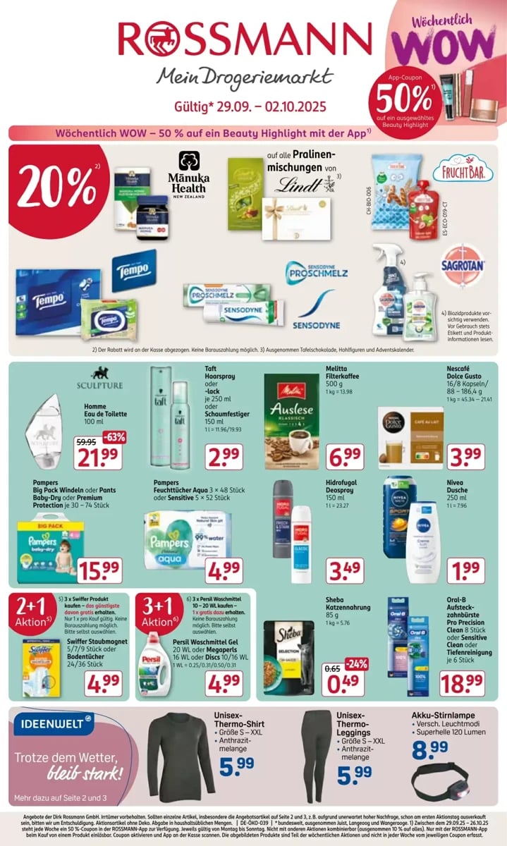 Rossmann folder – pagina 1