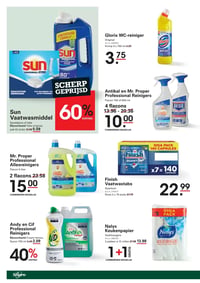 Mr. Proper Professional Allesreinigers aanbieding bij Sligro – geldig van 05.01.2026 t/m 26.01.2026